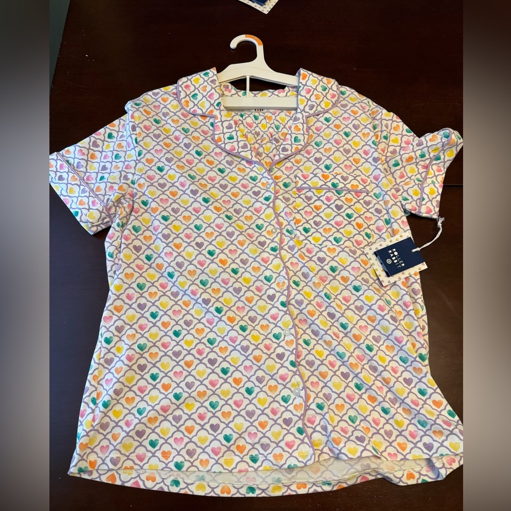 Roller Rabbit x Target Heart Print Pajama Set